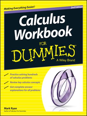 cover image of Calculus Workbook for Dummies